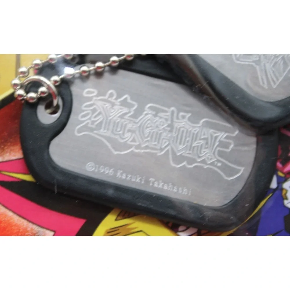 2002 Yu-Gi-Oh! Collectible Metal Dog Tag YAMI YUGI New‎ & Sealed